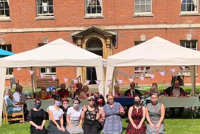 Celebrations at Frampton House care home