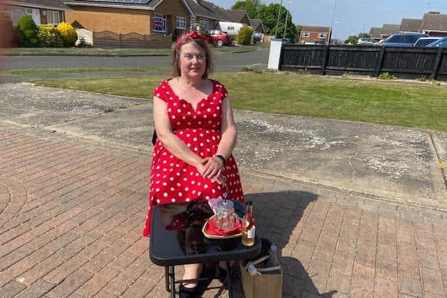 Burgh le Marsh Elm Crescent street party.