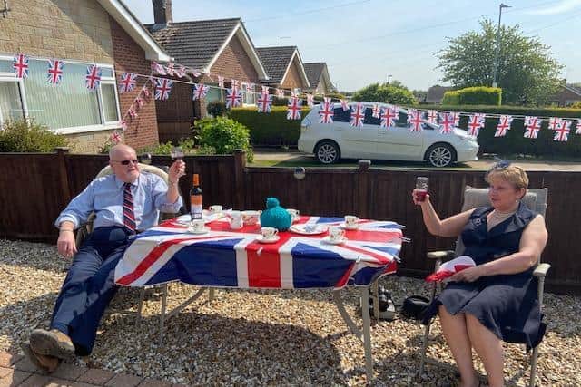 Burgh le Marsh Elm Crescent street party.