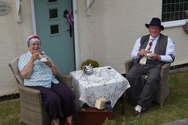 VE Day celebration in Caistor EMN-200905-120641001