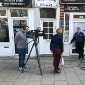 The BBC came to Skegness as part of its investigation into Business Improvement Districts.