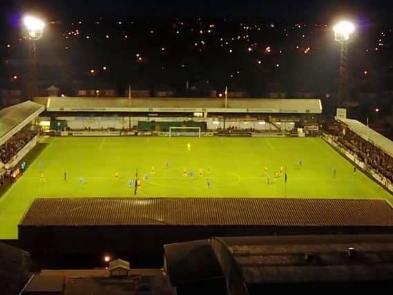 Match action at York Street. Photo: Callum Johnson