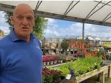 Lydhurst Garden Centre  owner Stephen Clow ready to welcome back customers.