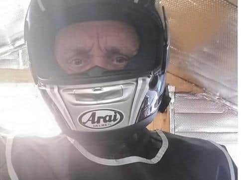 PCSO Dave Bunker has joined a volunteer group of bikers delivering donations of PPE.