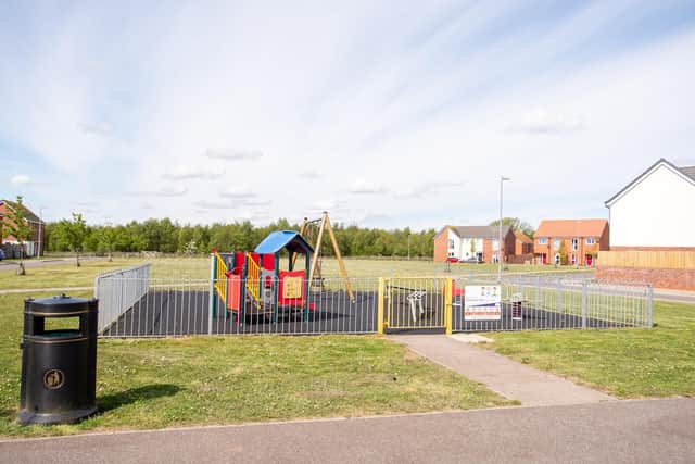 A general view of the Centurion Park estate in Horncastle