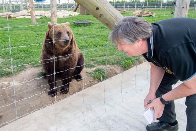 Wolds Wildlife Park.