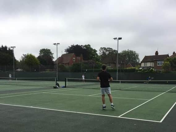 Tennis has returned to Boston.