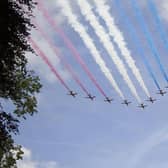 The Red Arrows are set to stay in their home county of Lincolnshire and move to RAF Waddington after the closure of their current base RAF Scampton. EMN-200518-121259001