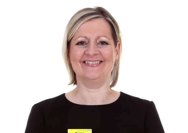 Director of nursing at the United Lincolnshire Hospitals NHS Trust Karen Dunderdale.