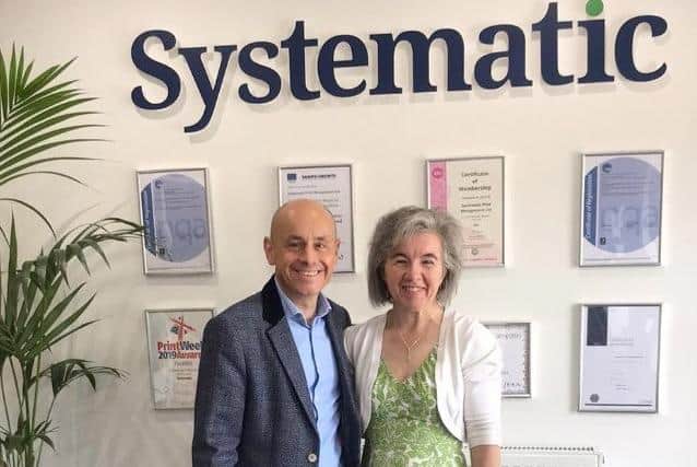 Owners, Chris and Sharon Robey at the company’s HQ in Caistor.