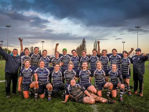 Boston Rugby Club Ladies. Photo: David Dales