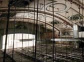 The remains of the Scala Theatre.