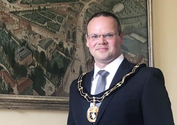 Councillor Darren Hobson is the Mayor of Louth for 2020/21.