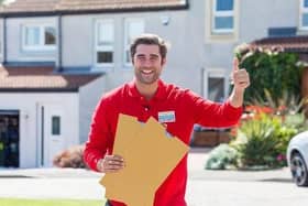 A 'thumbs up' from People’s Postcode Lottery ambassador Matt Johnson.