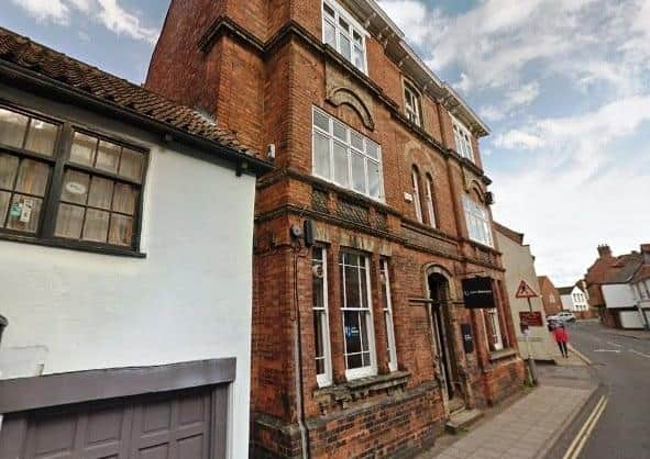 The current solicitors' office at 11 Upgate, Louth.