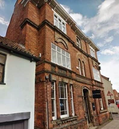 The current solicitors' office at 11 Upgate, Louth.