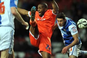 Dany N'Guessan in action for Millwall against Blackburn Rovers. Photo: GettyImages