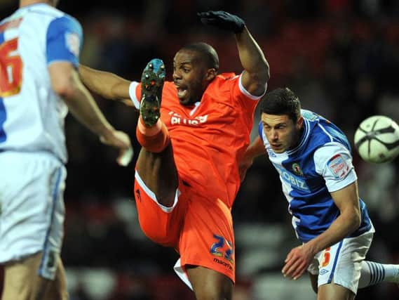 Dany N'Guessan in action for Millwall against Blackburn Rovers. Photo: GettyImages