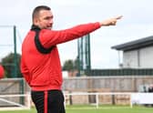 Skegness Town football action and player pics. EMN-191028-084902002