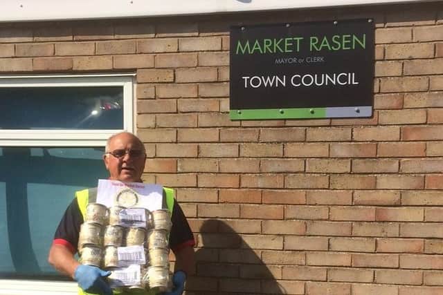 Market Rasen Rotary Club is supporting local food banks EMN-200525-063331001