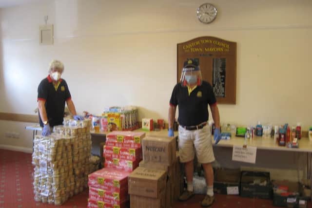 Market Rasen Rotary Club is supporting local food banks EMN-200525-063209001