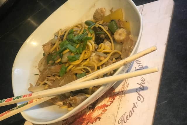 Nicky's fakeaway meal