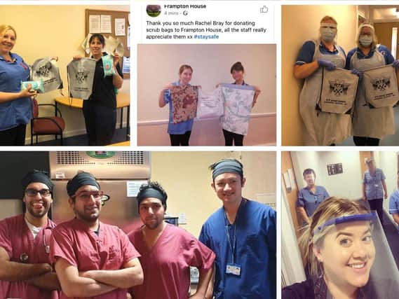 NHS heroes say thanks for fundraising