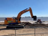 An annual scheme to shore up the Lincolmshire shoreline has returned. Picture: Environment Agency