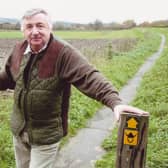 Coun Lewis Strange in his beloved Wolds countryside EMN-200531-203629001