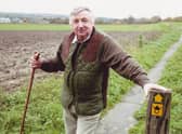 Coun Lewis Strange in his beloved Wolds countryside EMN-200531-203629001