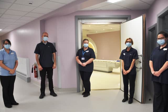 The MRI team at Louth