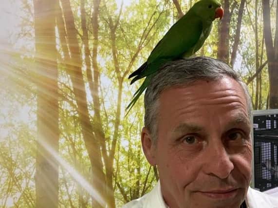 CEO of Lincolnshire Wildlife Park Steve Nichols says that more people than normal are bringing in parrots because they can no longer look after them.