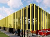 Artist's impression of the new Station Leisure and Learning Hub EMN-200306-131622001