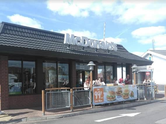 Boston McDonalds Google Street View