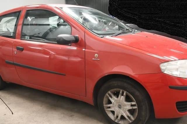 Did you see a red Fiat Punto registration - MJ54 RJV - in Louth between 9am and midday on May 31? EMN-200306-110506001