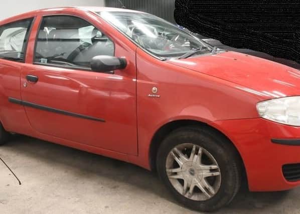 Did you see a red Fiat Punto registration - MJ54 RJV - in Louth between 9am and midday on May 31? EMN-200306-110506001