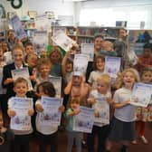 Children enjoying the finale of last year’s Summer Reading Challenge EMN-200406-084420001