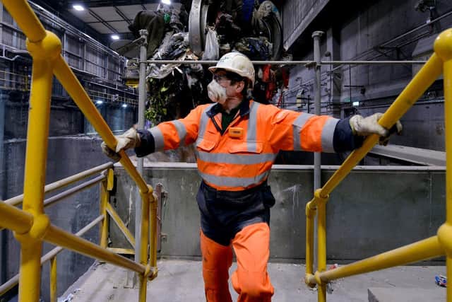 Work has been continuing at Lincoln's energy from waste plant, but the rubbish has come from a different balance of sources. EMN-200406-173323001