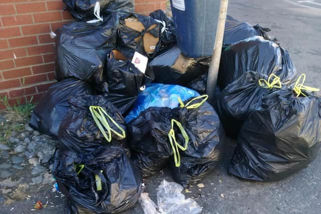 Fly-tipping is showing a huge increase