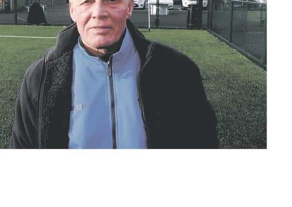 Terry Smith of Sleaford Academicals Walking Football Club.