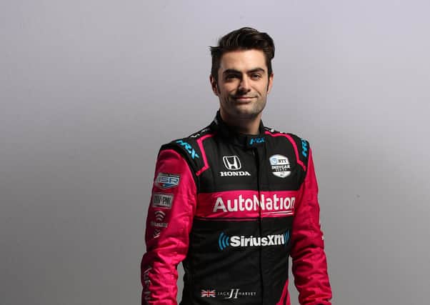 AUSTIN, TEXAS - FEBRUARY 10:  Jack Harvey poses for a photo during IndyCar Content Day at Hilton Austin on February 10, 2020 in Austin, Texas. (Photo by Chris Graythen/Getty Images) 775476102