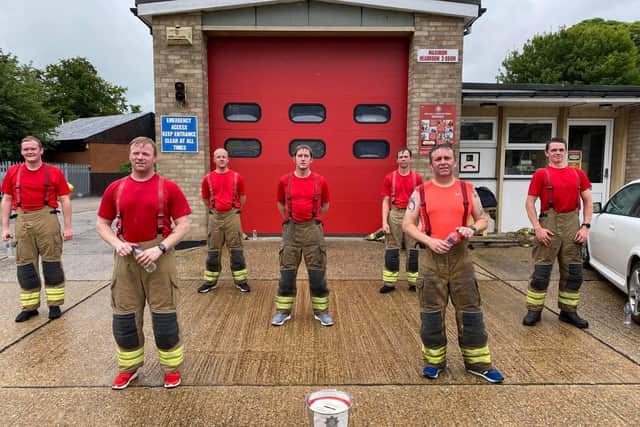 Binbrook Fire Crew charity run EMN-200806-071834001