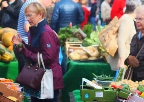 A traditional market day (stock image)
