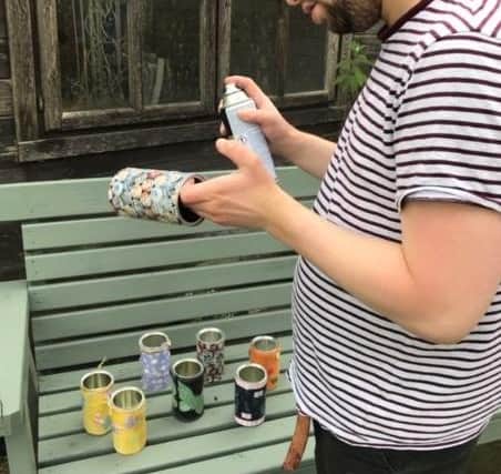 Charles at work