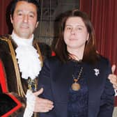 Mayor Anton Dani and mayoress Maria Dani