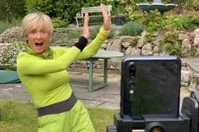 Former Janice Sutton dancer Julie Kirk Thomas is holding fun fitness dance classes on Zoom from her home in Wales.