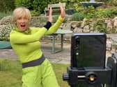 Former Janice Sutton dancer Julie Kirk Thomas is holding fun fitness dance classes on Zoom from her home in Wales.