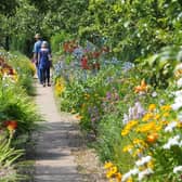 There will be a one-one system around the paths for visitors at Gunby Hall.