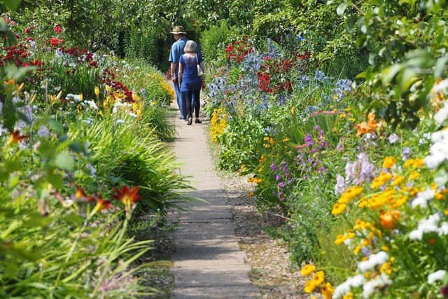 There will be a one-one system around the paths for visitors at Gunby Hall.