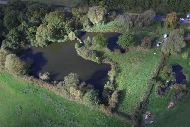 Lincolnshire Police shared this image of the site where the cannisters were dumped. EMN-201206-191712001